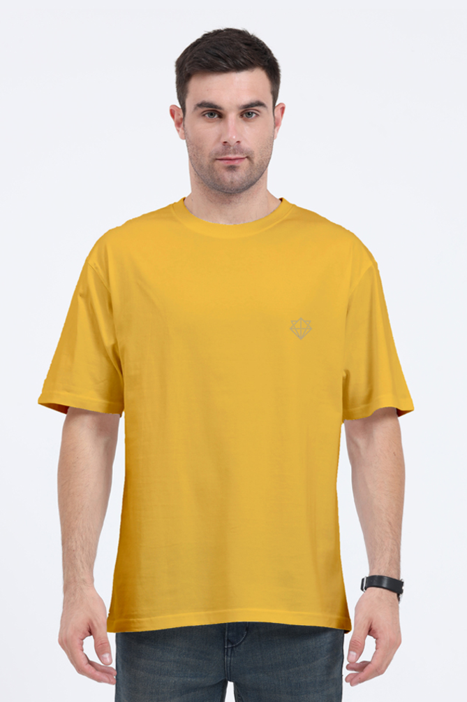 Unisex Solid Oversized T-shirt