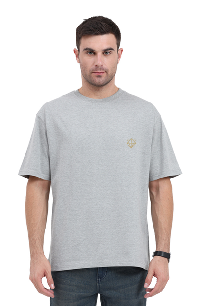 Unisex Solid Oversized T-shirt