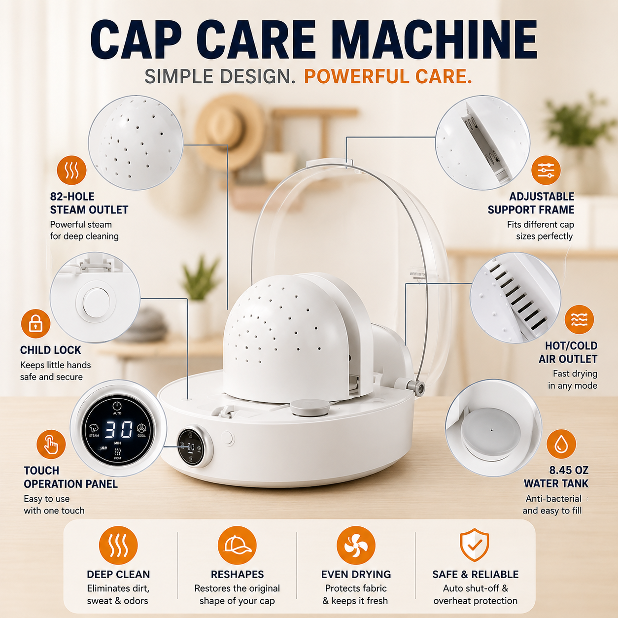 Hat CLeaning Machine