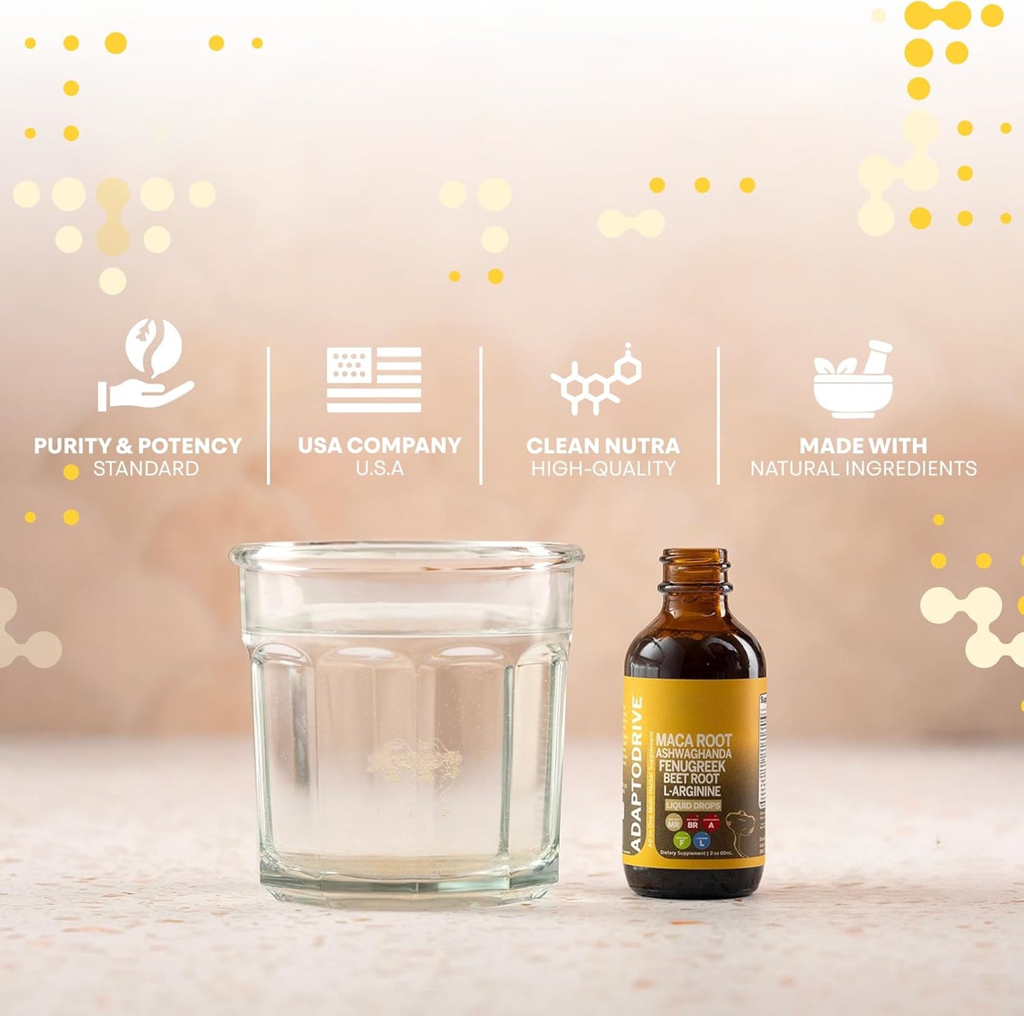 Maca Root Liquid Drops with Vitamins