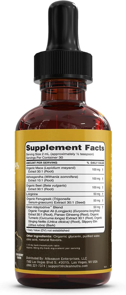 Maca Root Liquid Drops with Vitamins